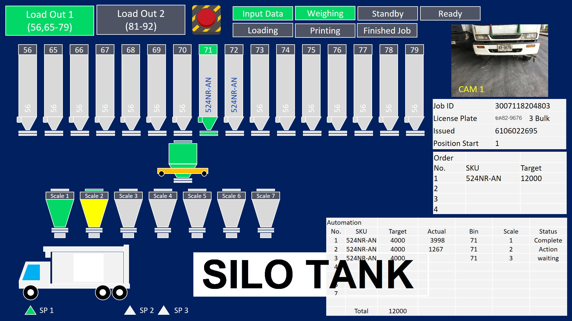 SILO TANK ถังไซโล